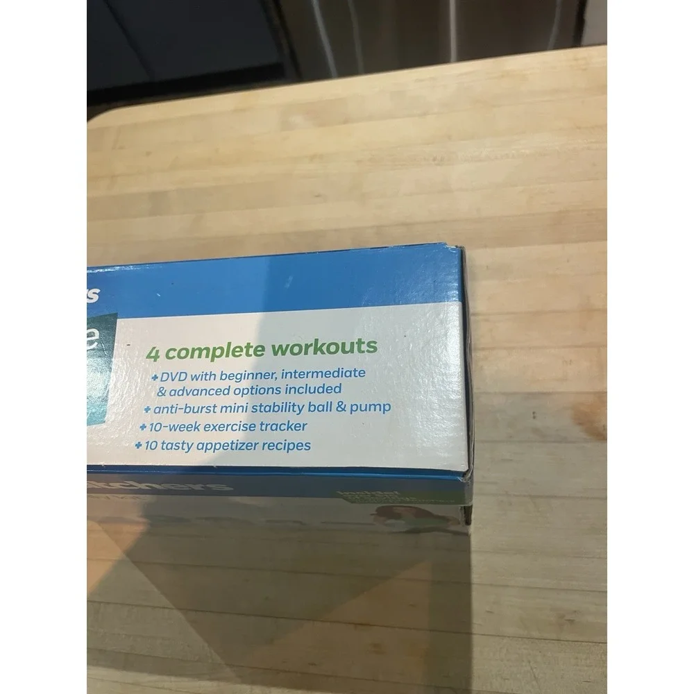 Weight Watchers Ultimate Belly Kit DVD With Mini Stability Ball Exercise